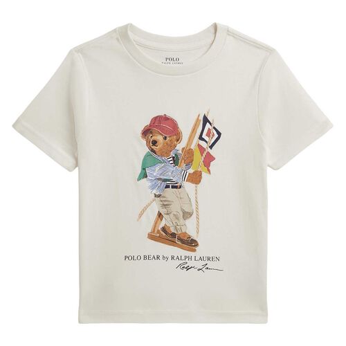 Polo Ralph Lauren Polo Bear Cotton Jersey Tee 3-7Y